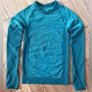 Lululemon Swiftly Wool Long Sleeve Crew